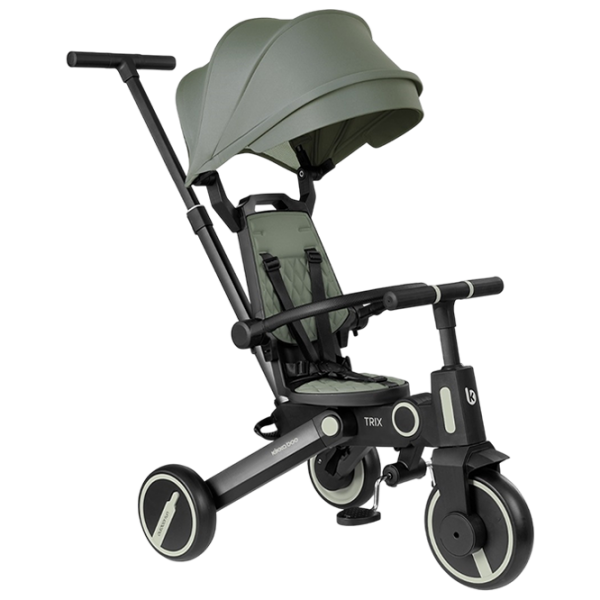 Triciclu KikkaBoo Trix 7in1 Mint  Aluminiu / Pentru copii photo 1