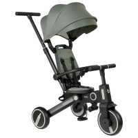 Triciclu KikkaBoo Trix 7in1 Mint  Aluminiu / Pentru copii