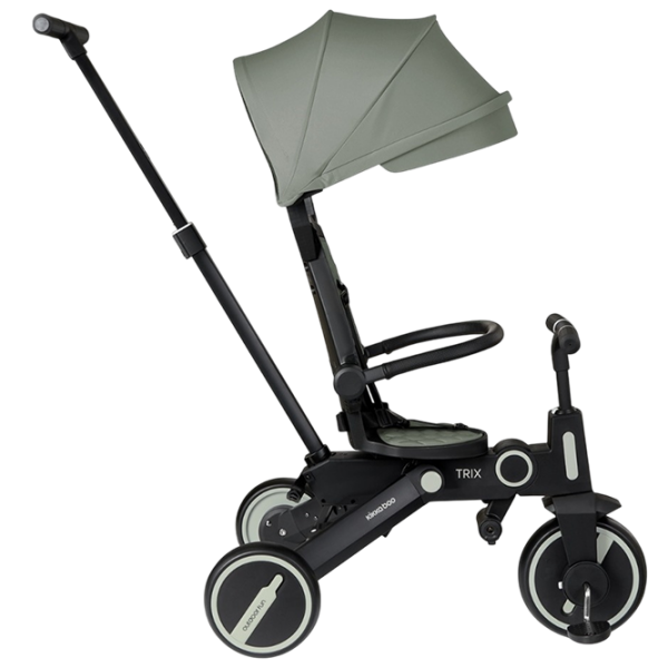Triciclu KikkaBoo Trix 7in1 Mint  Aluminiu / Pentru copii photo 4