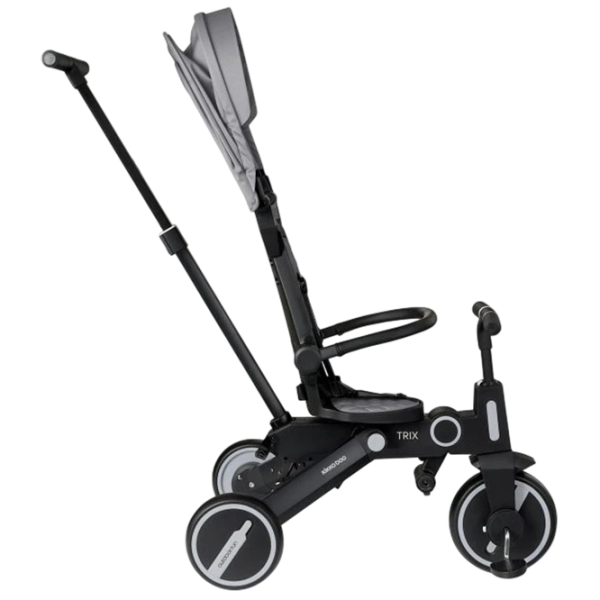 Triciclu KikkaBoo Trix 7in1 Gray  Aluminiu / Pentru copii photo 4