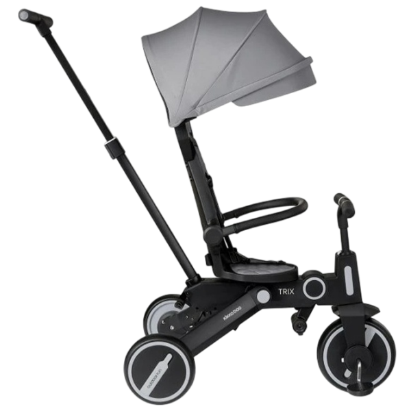 Triciclu KikkaBoo Trix 7in1 Gray  Aluminiu / Pentru copii photo 6