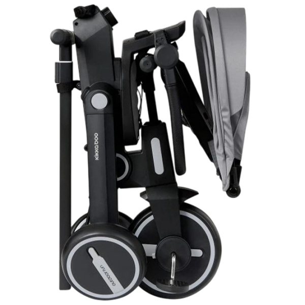 Triciclu KikkaBoo Trix 7in1 Gray  Aluminiu / Pentru copii photo 7