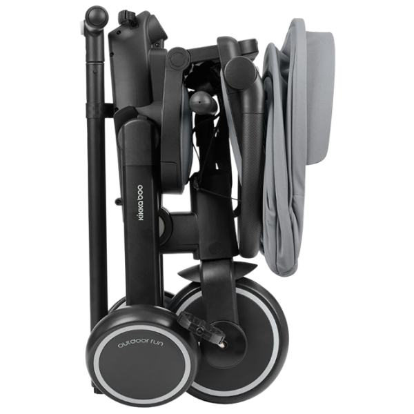 Triciclu KikkaBoo Trix 2 8in1 Gray  Aluminiu / Pentru copii photo 10