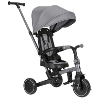 Triciclu KikkaBoo Aluma Beige  Aluminiu / Pentru copii