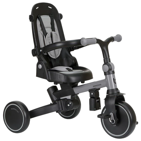 Triciclu KikkaBoo Aluma Beige  Aluminiu / Pentru copii photo 2