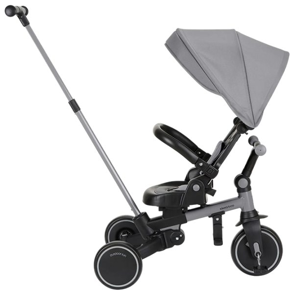 Triciclu KikkaBoo Aluma Beige  Aluminiu / Pentru copii photo 6