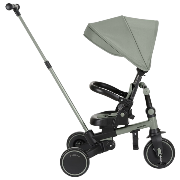 Triciclu KikkaBoo Aluma Green  Aluminiu / Pentru copii photo 6