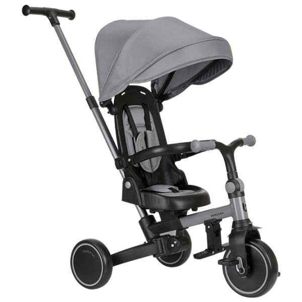 Triciclu KikkaBoo Aluma Gray  Aluminiu / Pentru copii photo 1