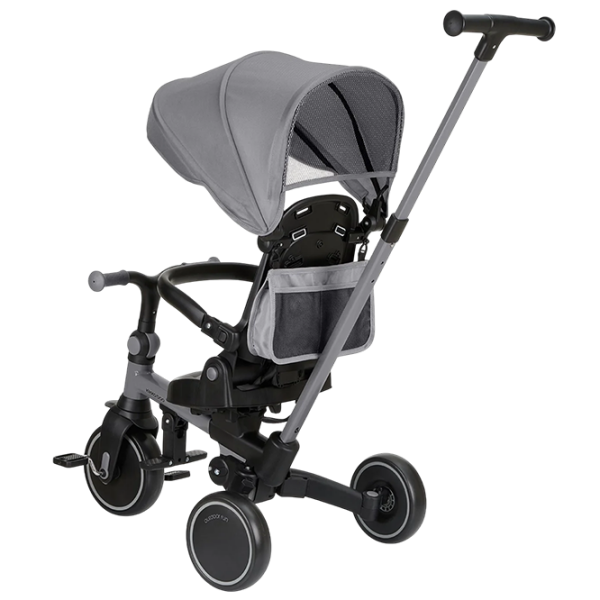 Triciclu KikkaBoo Aluma Gray  Aluminiu / Pentru copii photo 4