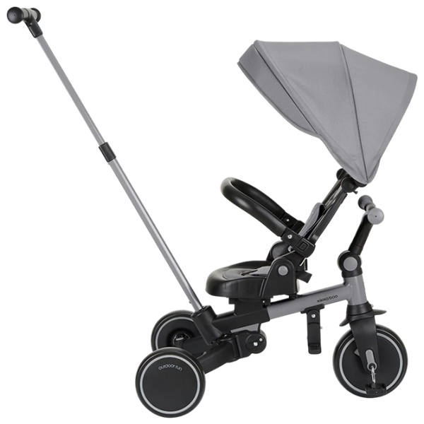 Triciclu KikkaBoo Aluma Gray  Aluminiu / Pentru copii photo 6