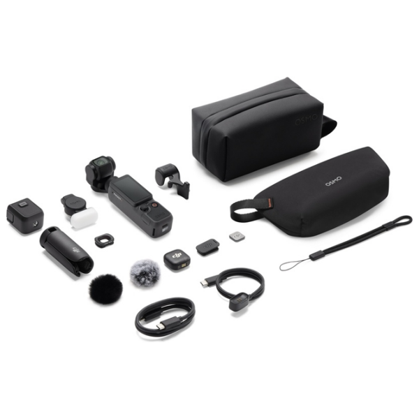 Cameră action DJI Osmo Pocket 4 Creator Combo Black 37 MP / 1545 mAh /  photo 2