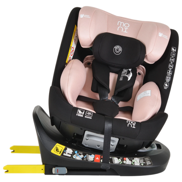 Scaun auto Moni Serengeti I-size MT.223431 Pink 0 luni - 12 ani, 36 kg photo 4