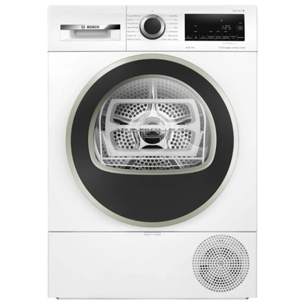 Mașină de uscat rufe Bosch WQG1417EPL White 9 kg, D photo 1