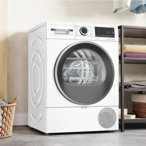 Mașină de uscat rufe Bosch WQG1417EPL White 9 kg, D photo 7