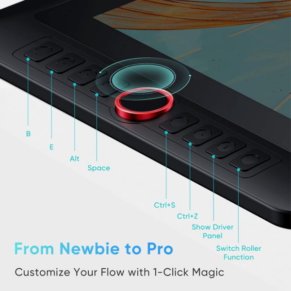 Tabletă grafică XP Pen Artist 13.3 Pro V2 Black A4, 5080 lpi photo 4