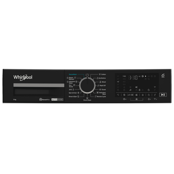 Mașină de spălat Whirlpool WPM 97W ADS EE White 9 kg, 1350 rpm, A photo 6