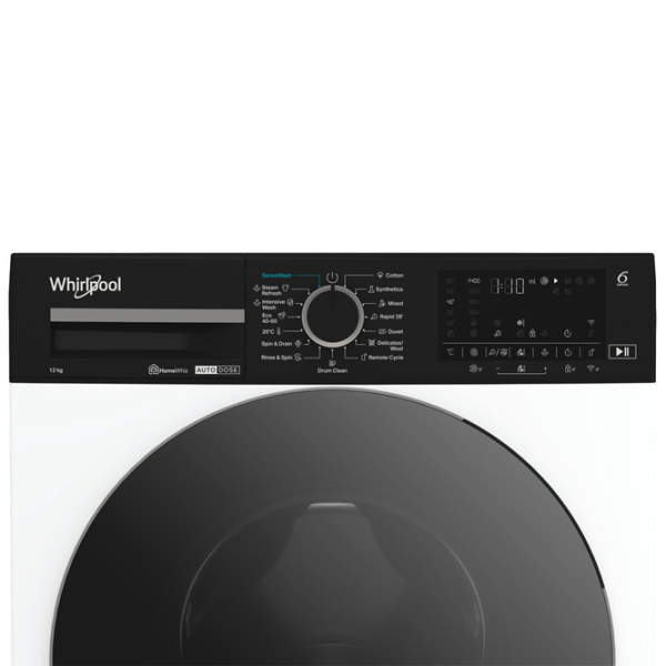 Mașină de spălat Whirlpool WPM 27W ADS EE White 12 kg, 1400 rpm, A photo 7