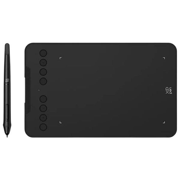 Tabletă grafică XP Pen Deco Mini7 V2 Black A5, 5080 lpi photo 1