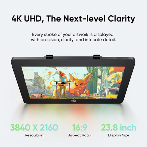 Графический планшет XP Pen Artist Pro 24 4K Gen 2 Черный A3, 5080 lpi photo 4
