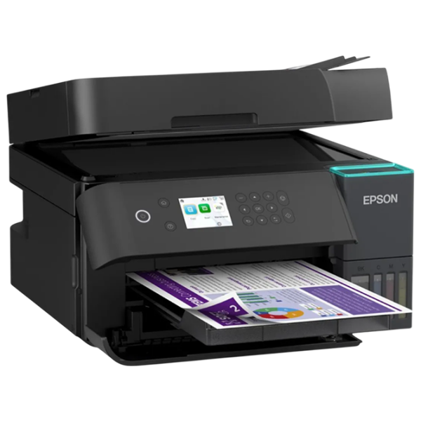 МФУ Epson
EcoTank
L6370 Черный Струйный, Цветная, 4800 x 1200 dpi photo 2