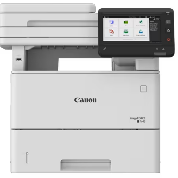 Dispozitiv multifuncțional Canon
imageFORCE
imageFORCE 1643 White Laser, Monochrome, 1200 x 1200 dpi photo 1