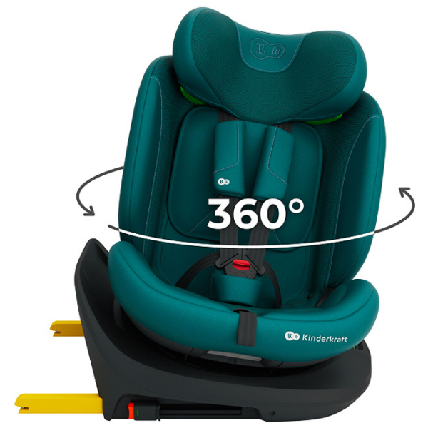 Scaun auto KinderKraft I-GROW 2 PLUS 5902533929849 Green 0 luni - 12 ani, 36 kg photo 3