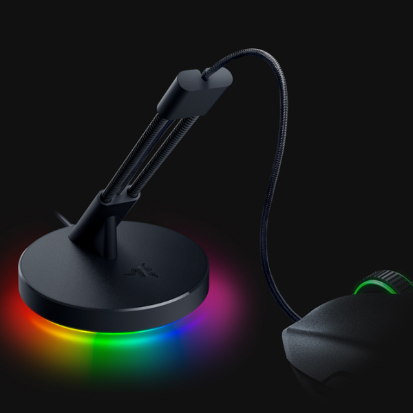 Suport cablu pentru mouse Razer Bungee V3 Chroma Black Cu fir /  photo 2