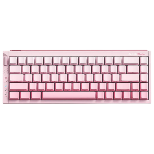 Клавиатура Mchose Ace 68 Turbo Розовый Игровой, Беспроводные photo 1