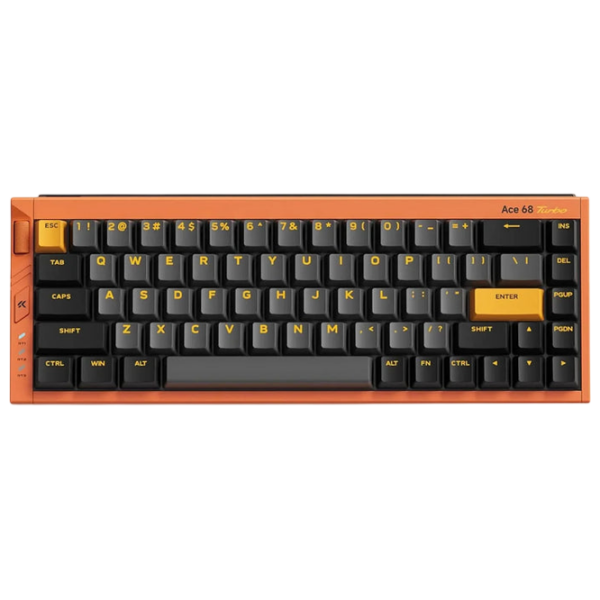Клавиатура Mchose Ace 68 Turbo Оранжевый Игровой, Беспроводные photo 1