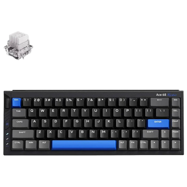 Tastatură Mchose Ace 68 Turbo Black Gaming, Fără fir photo 2
