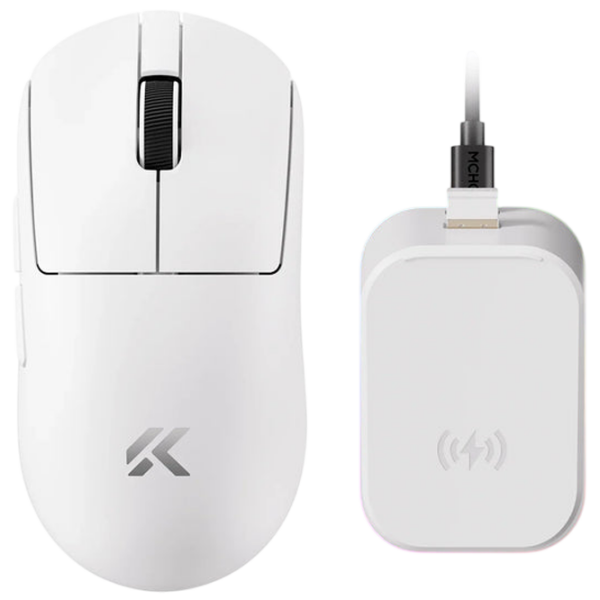 Мышь Mchose A7 V2 Pro Plus Белый Беспроводные / 42000 dpi photo 1
