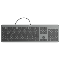 Tastatură Hama KC-700 Anthracite Home and Office, Cu fir