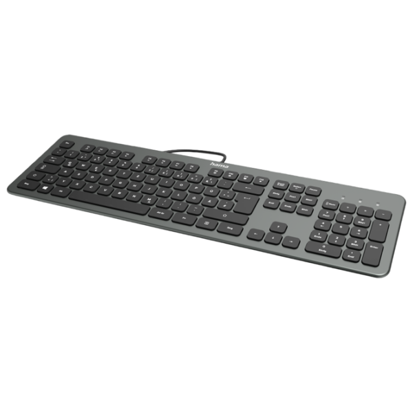 Tastatură Hama KC-700 Anthracite Home and Office, Cu fir photo 2