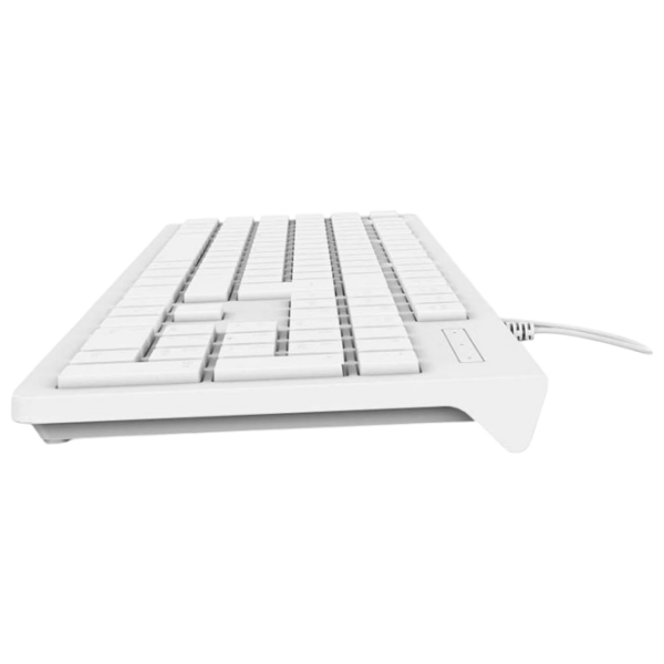 Tastatură Hama KC-200 White Home and Office, Cu fir photo 3