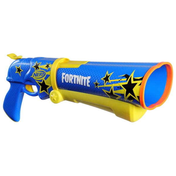 Blaster Nerf Fortnite Half Tone Hero F8947 Blue cu patroane, Săgeți, 8+ photo 4