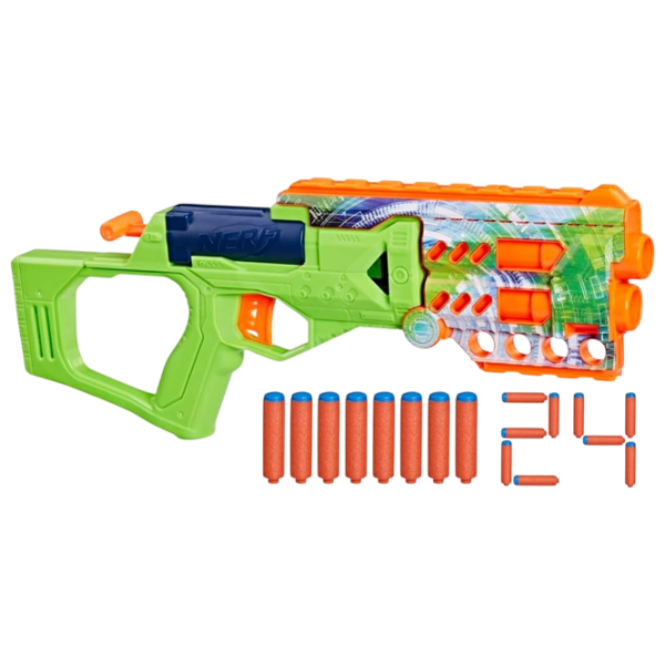 Blaster Nerf Jadestrike G2863 Green cu patroane, Săgeți, 8+ photo 1