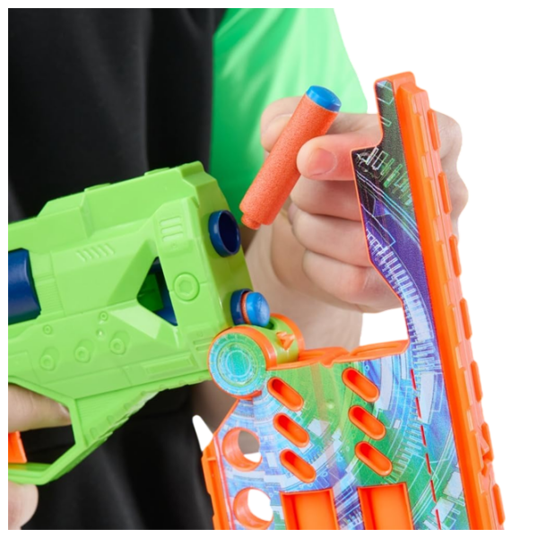 Blaster Nerf Jadestrike G2863 Green cu patroane, Săgeți, 8+ photo 5