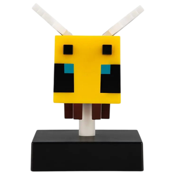 Lampă LED Paladone Minecraft Bee Icon Yellow Baterie photo 1