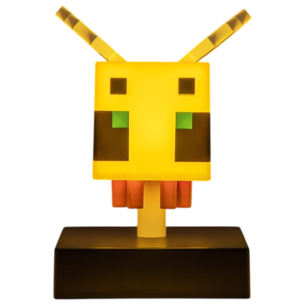 Lampă LED Paladone Minecraft Bee Icon Yellow Baterie photo 5