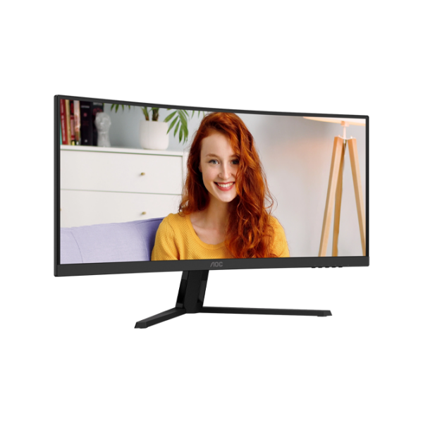 Monitor AOC CU34B3E Black 34" WQHD VA WLED photo 2
