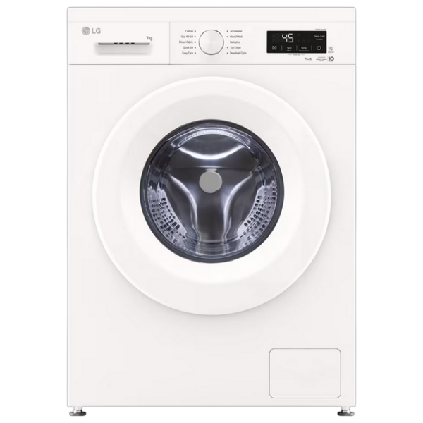 Стиральная машина LG F2X10S7NWH Белый 7 кг, 1200 об/мин, A photo 1
