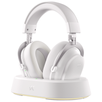 Наушники Mchose V9 Turbo Icy White Беспроводные / Игровой / Полноразмерные
