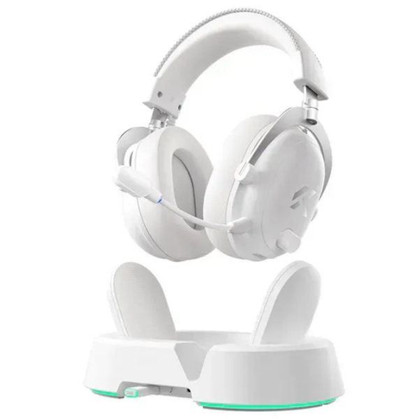 Наушники Mchose V9 Turbo Icy White Беспроводные / Игровой / Полноразмерные photo 2