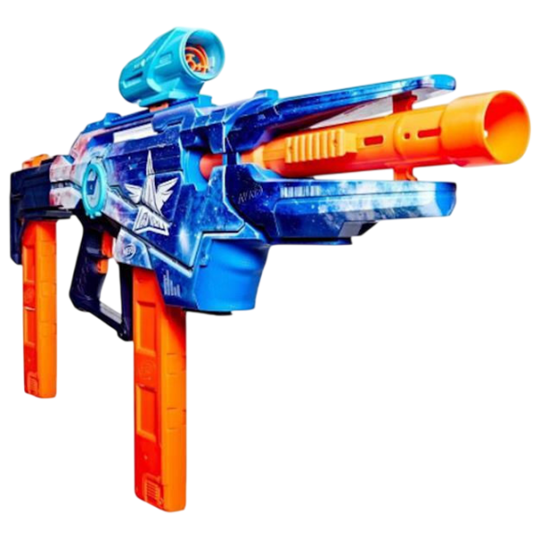 Blaster Nerf Blaster Galactic Commander G1580 Blue cu patroane, Săgeți, 8+ photo 6