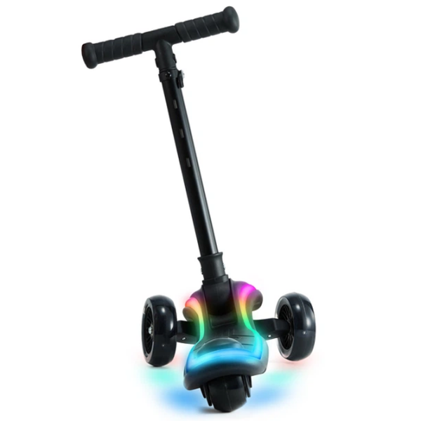 Trotinetă pentru copii cu trei roți KinderKraft Raket (KRRAKE00BLU0000) Black 3 ani, 50 kg, Din PU photo 3
