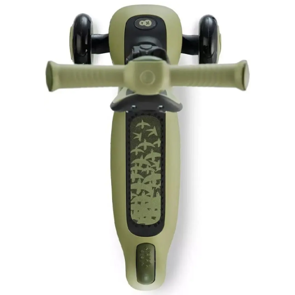 Trotinetă pentru copii cu trei roți KinderKraft Halley (KRHALL00GRE0000) Green 1 an, 20 kg, Din PU photo 6