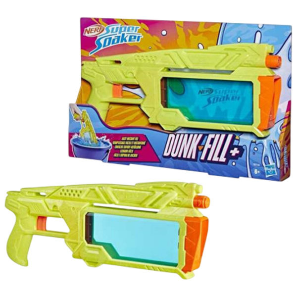 Водяной пистолет Höfner Super Soaker Dunk Fill G2146 Зеленый водяной, Вода, 6+ photo 3