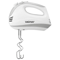 Mixer ZELMER ZHM1650 White 400 W, Numărul de viteze: 5, Regim turbo
