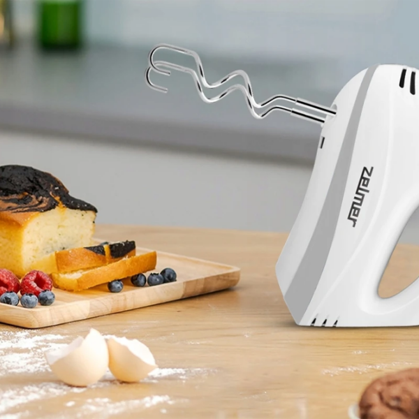 Mixer ZELMER ZHM1650 White 400 W, Numărul de viteze: 5, Regim turbo photo 6