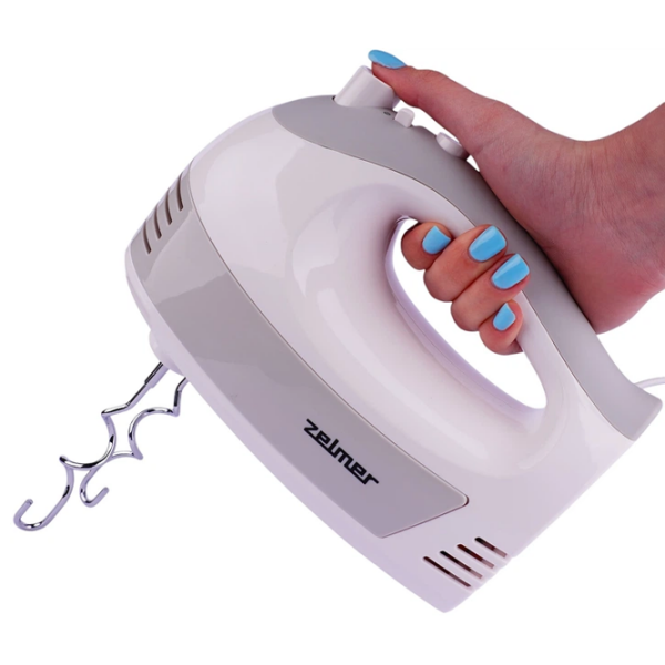 Mixer ZELMER ZHM2450 White 700 W, Numărul de viteze: 5, Regim turbo photo 7